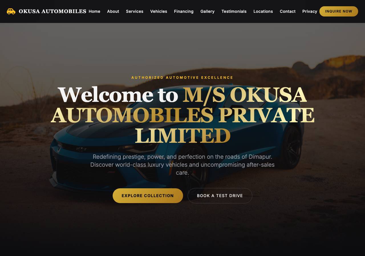 Screenshot of msokusaautomobilesprivatelimited.shop taken by the zone census on 2026-10-15