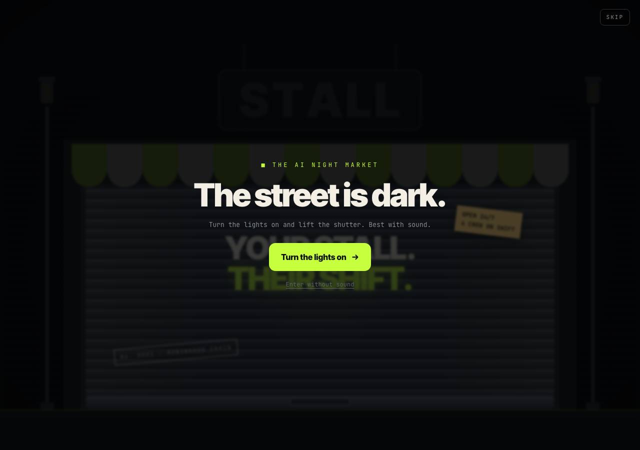 Screenshot of stalldot.fun taken by the zone census on 2026-10-15
