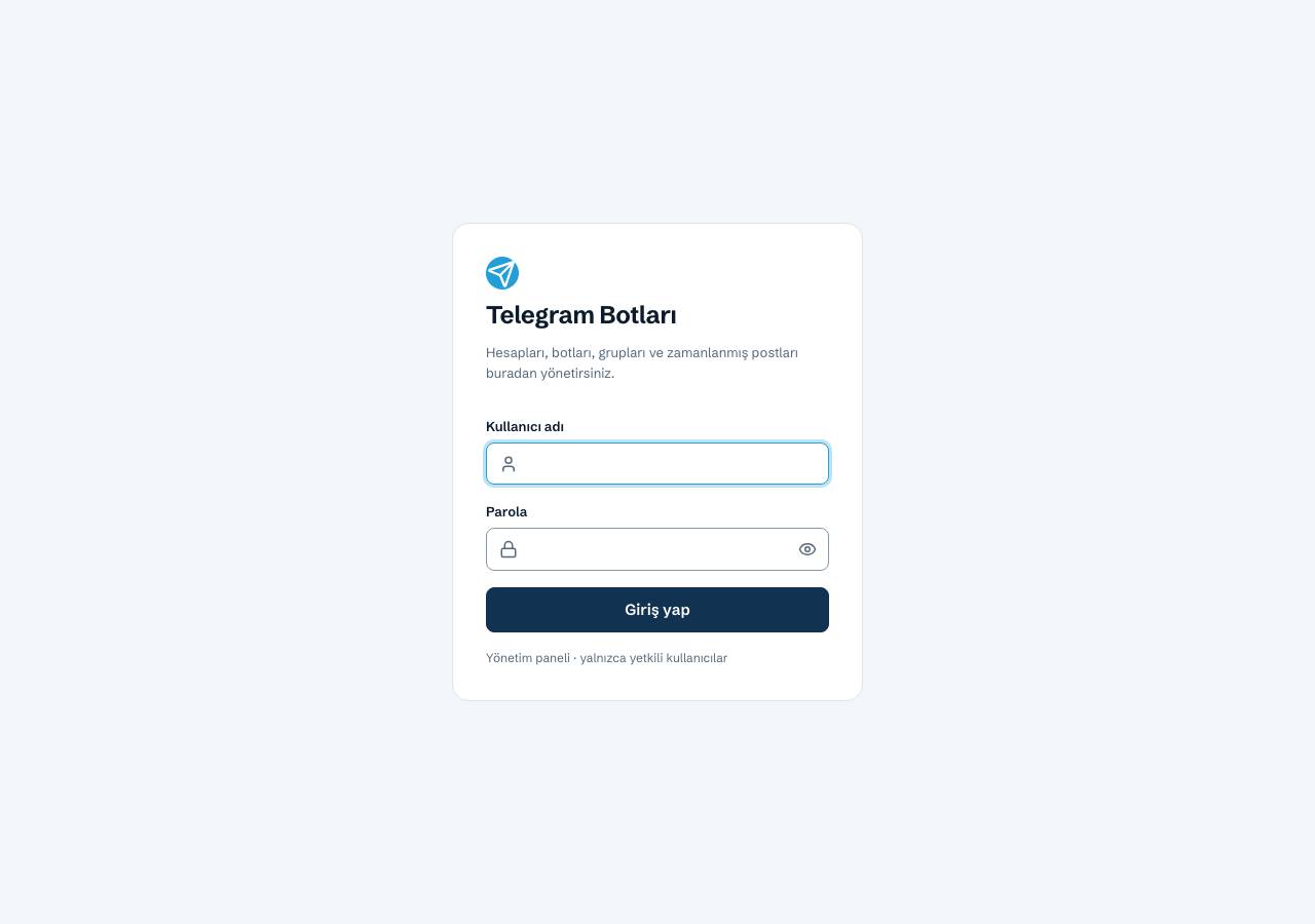 Screenshot of telegramyonetim.tech taken by the zone census on 2026-10-15