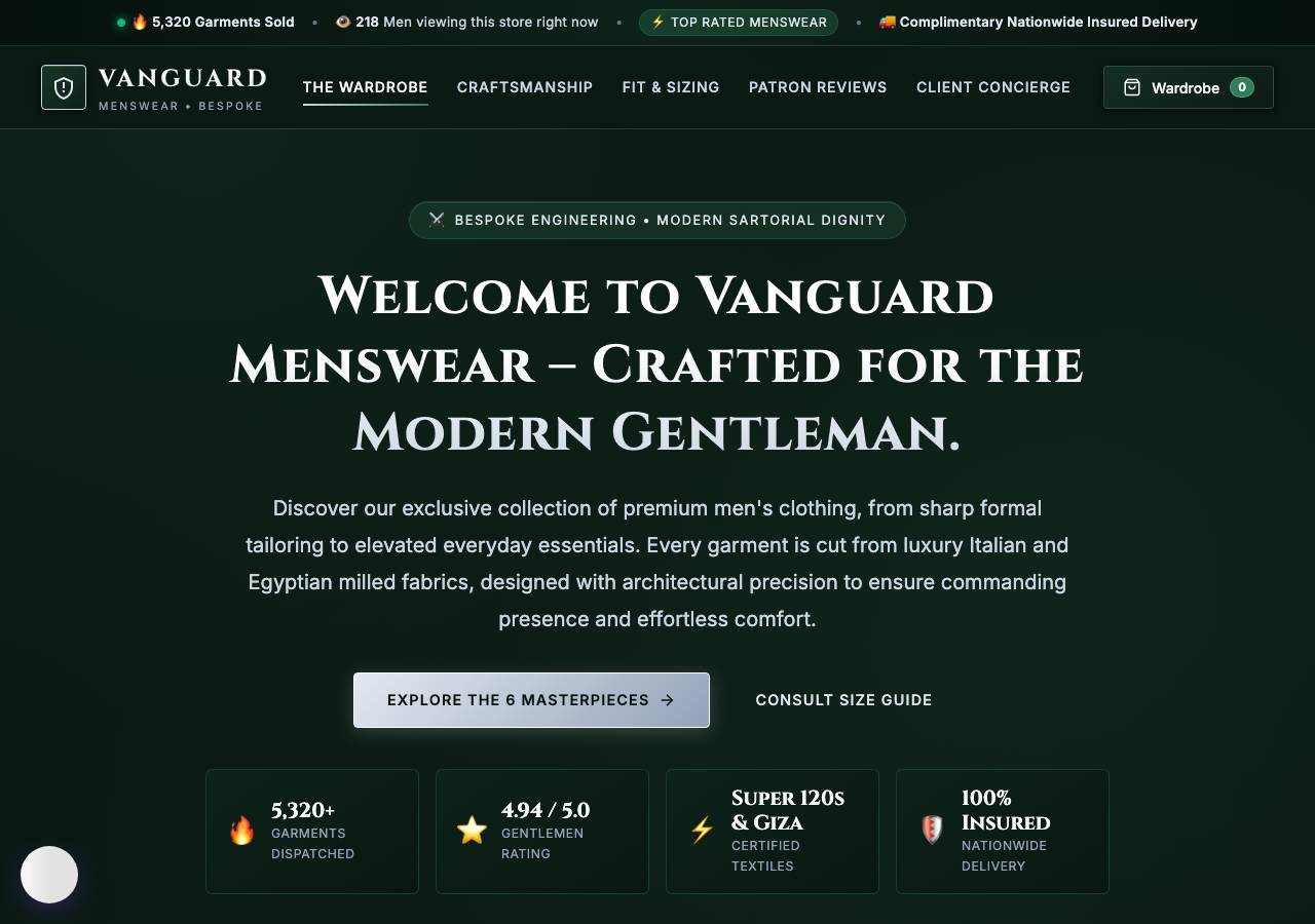 Screenshot of vanguardpk.online taken by the zone census on 2026-10-15