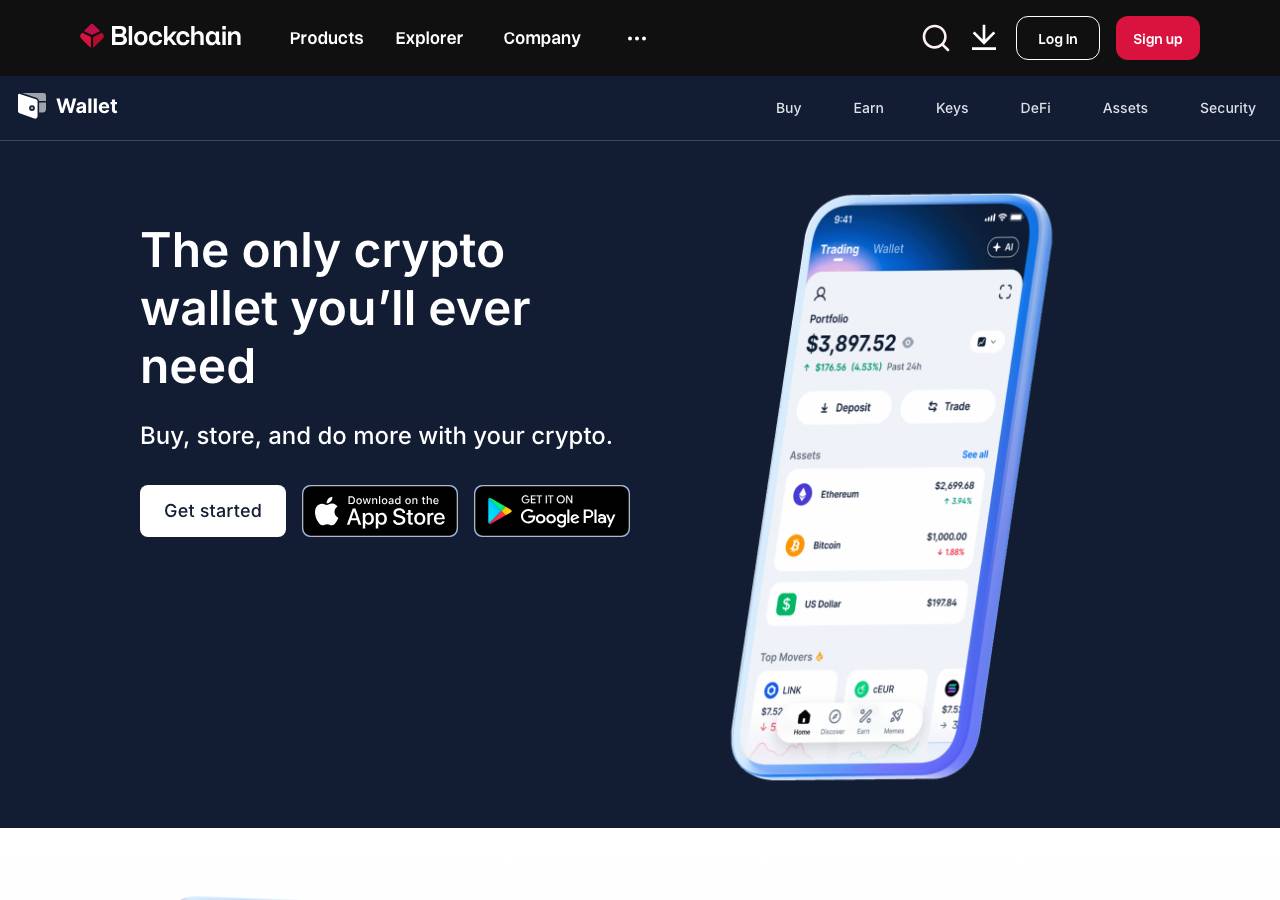 Screenshot of blockchainwallets.xyz taken by the zone census on 2026-10-16