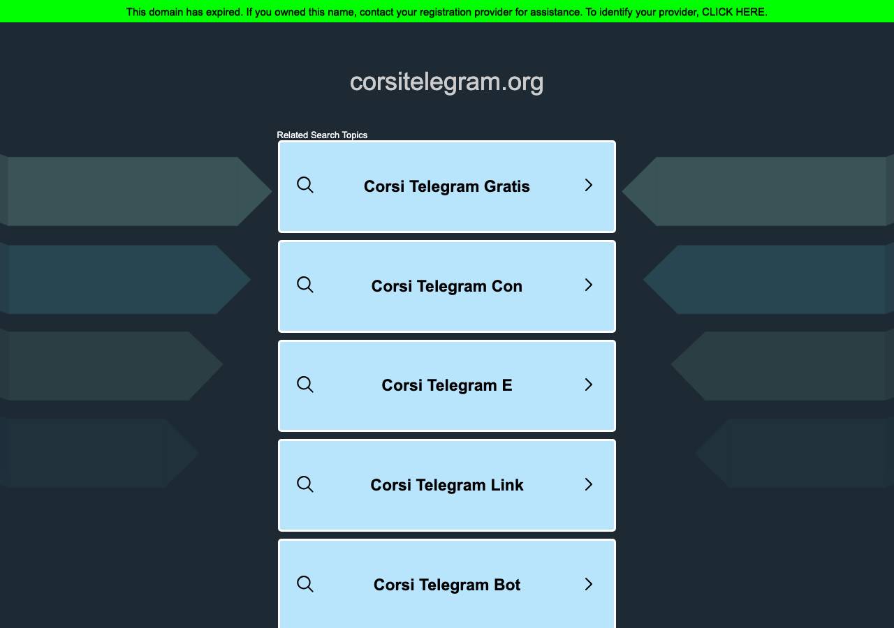 Screenshot of corsitelegram.org taken by the zone census on 2026-10-16