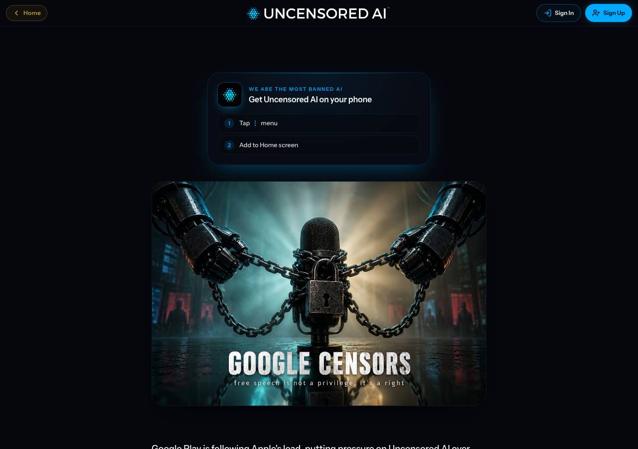 Screenshot of googlecensors.com taken by the zone census on 2026-10-16