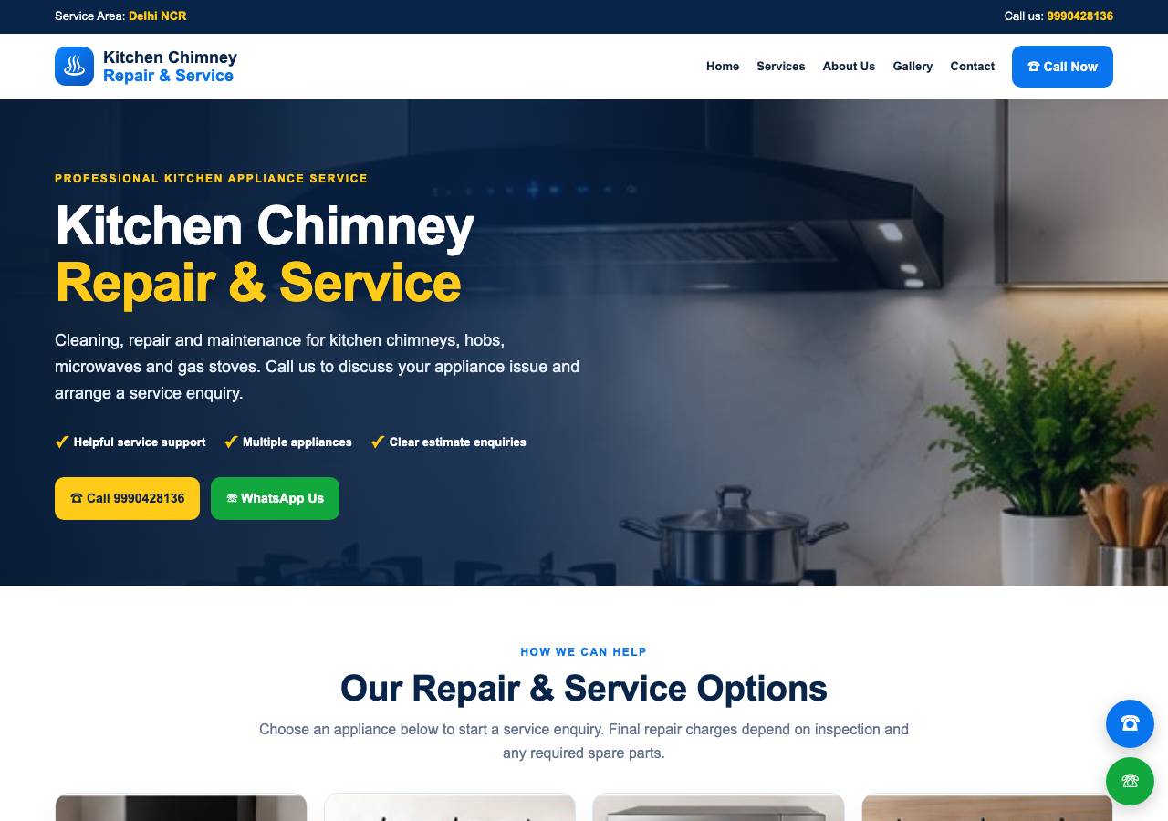 Screenshot of kitchenchimneyrepairservice.shop taken by the zone census on 2026-10-16