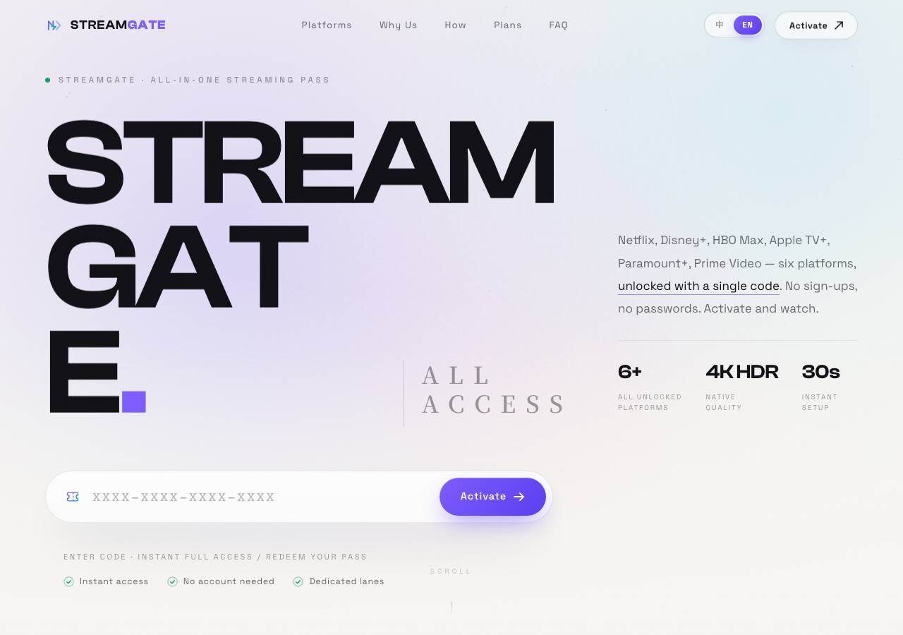 Screenshot of streamgate.vip taken by the zone census on 2026-10-16