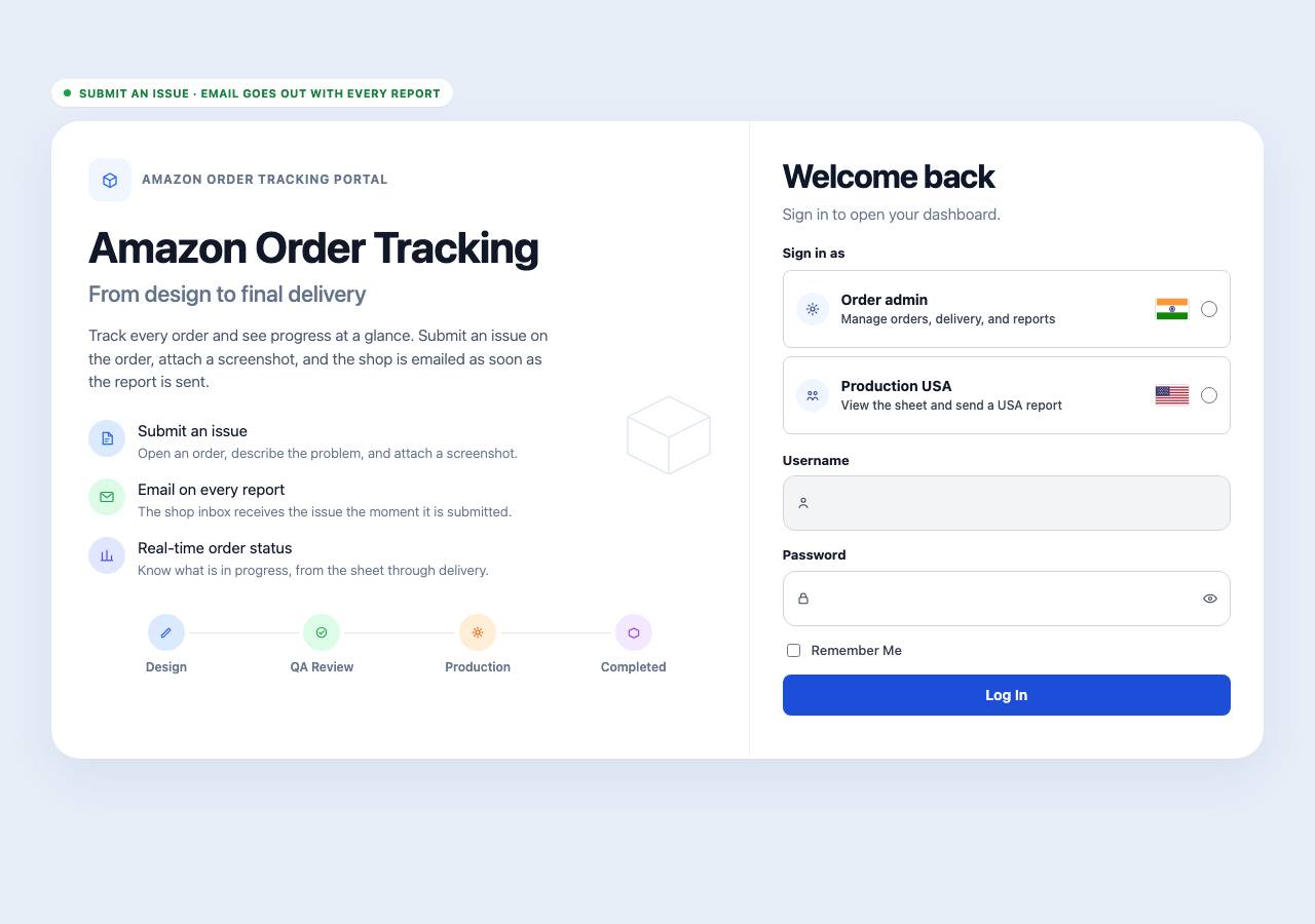 Screenshot of trackorders.online taken by the zone census on 2026-10-16