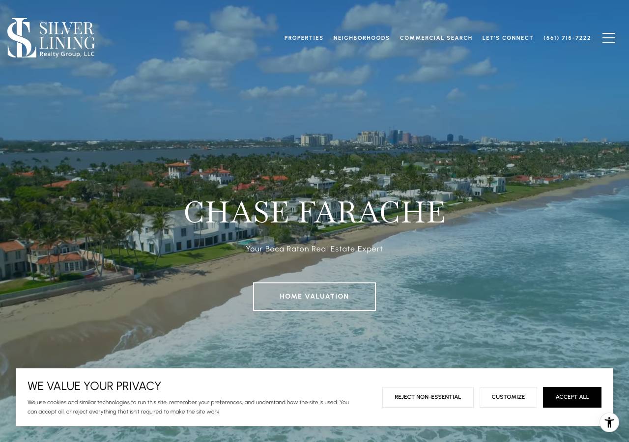 Screenshot of accesssilverliningrealty.com taken by the zone census on 2026-10-17