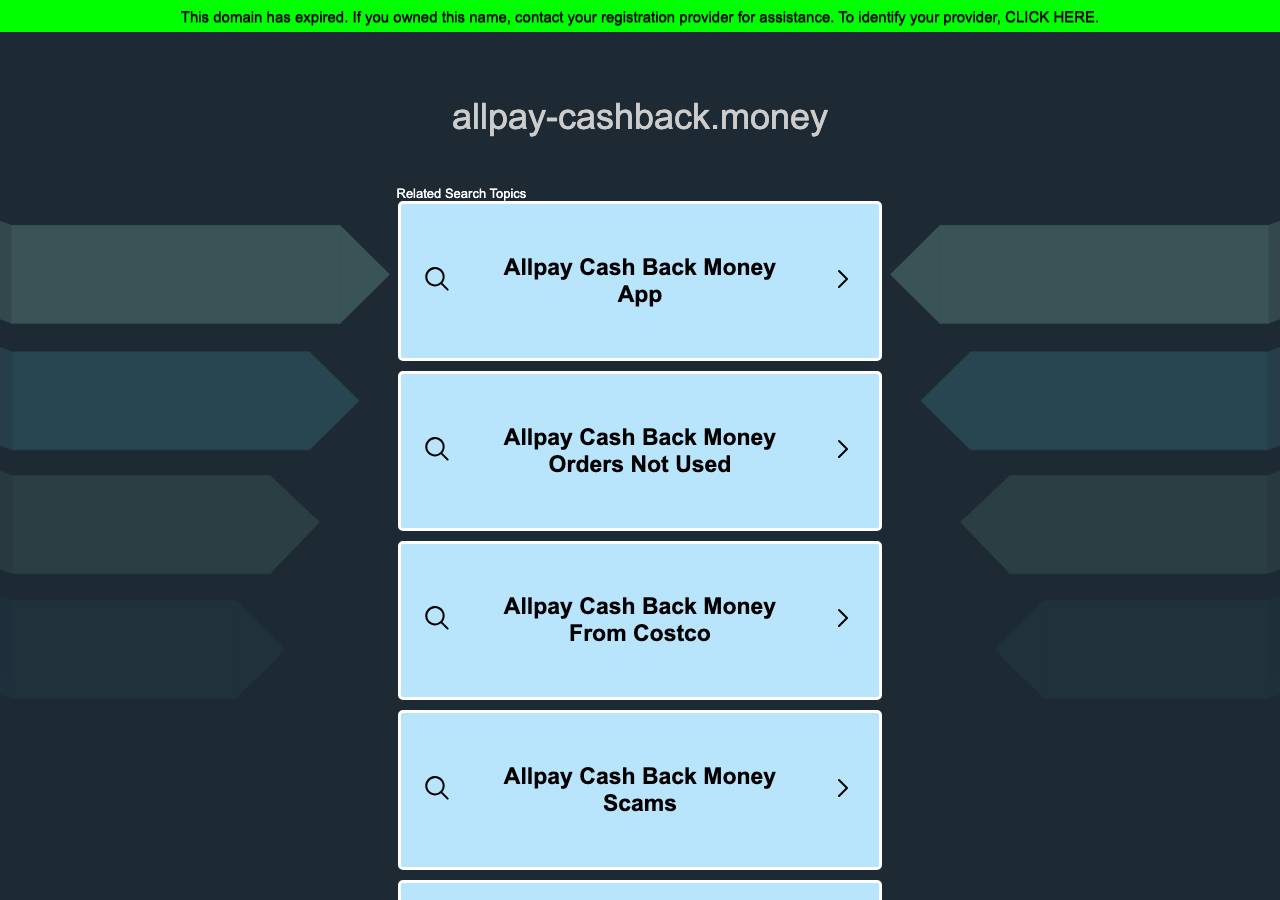 Screenshot of allpay-cashback.money taken by the zone census on 2026-10-17