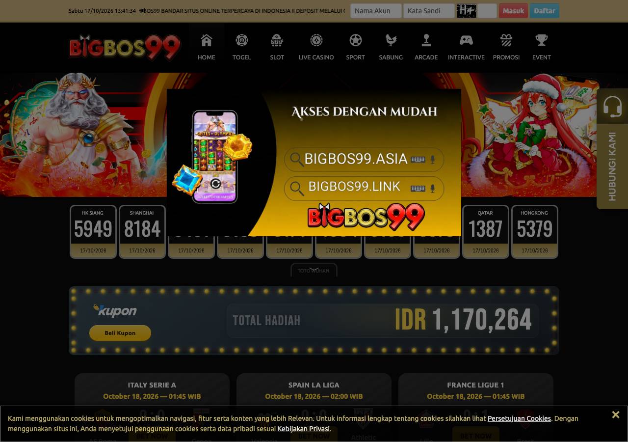 Screenshot of bigbos99-mobile.monster taken by the zone census on 2026-10-17