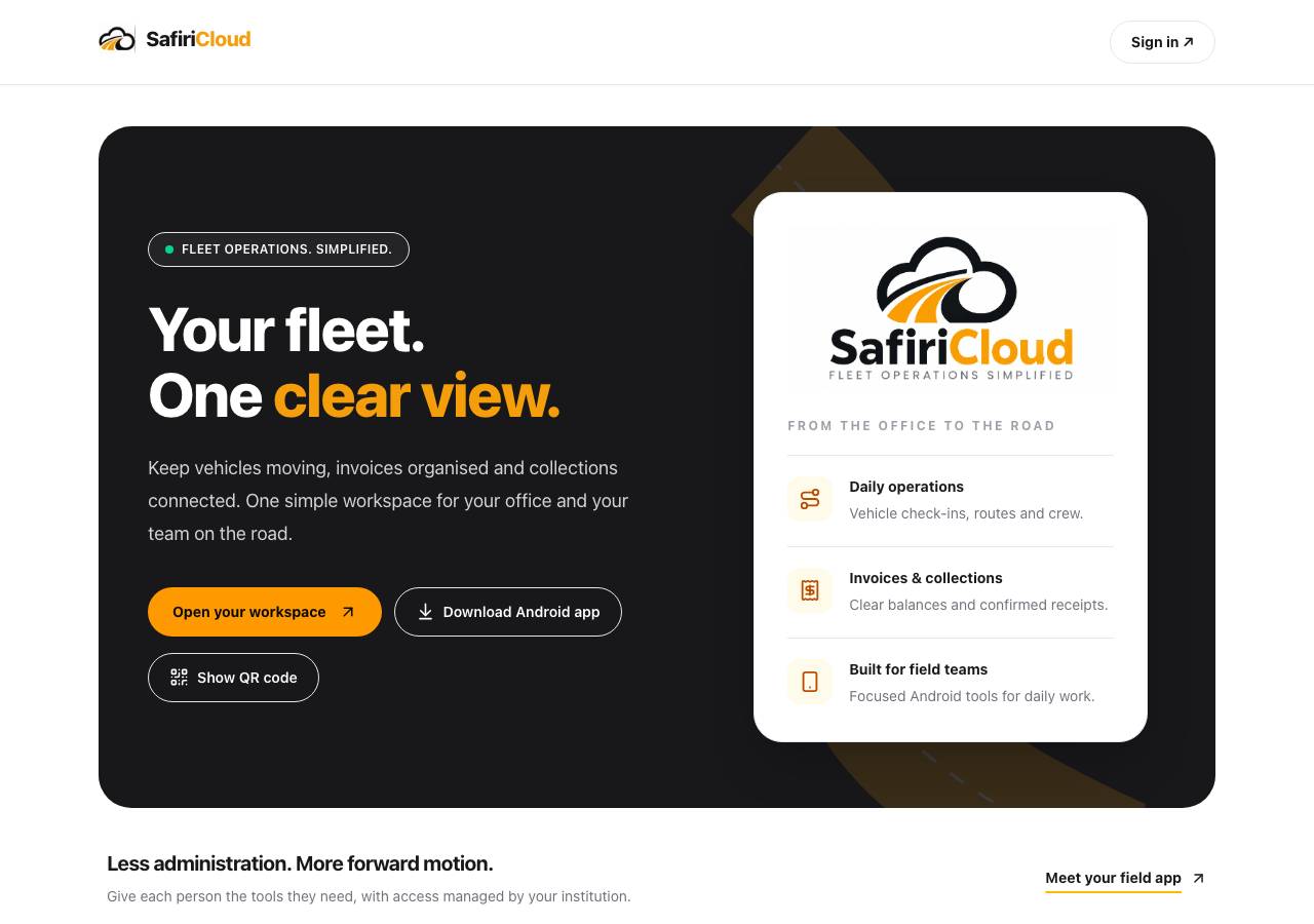 Screenshot of safiricloud.online taken by the zone census on 2026-10-17