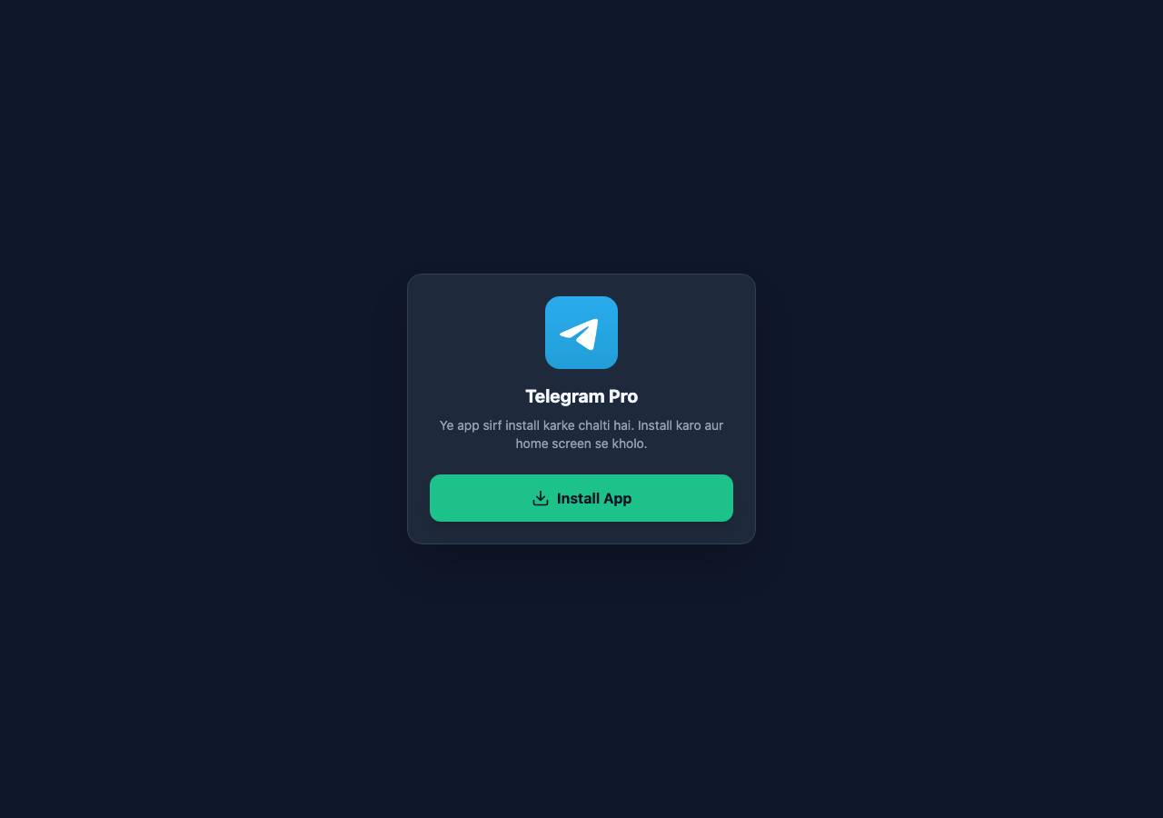 Screenshot of telegrampro.online taken by the zone census on 2026-10-19