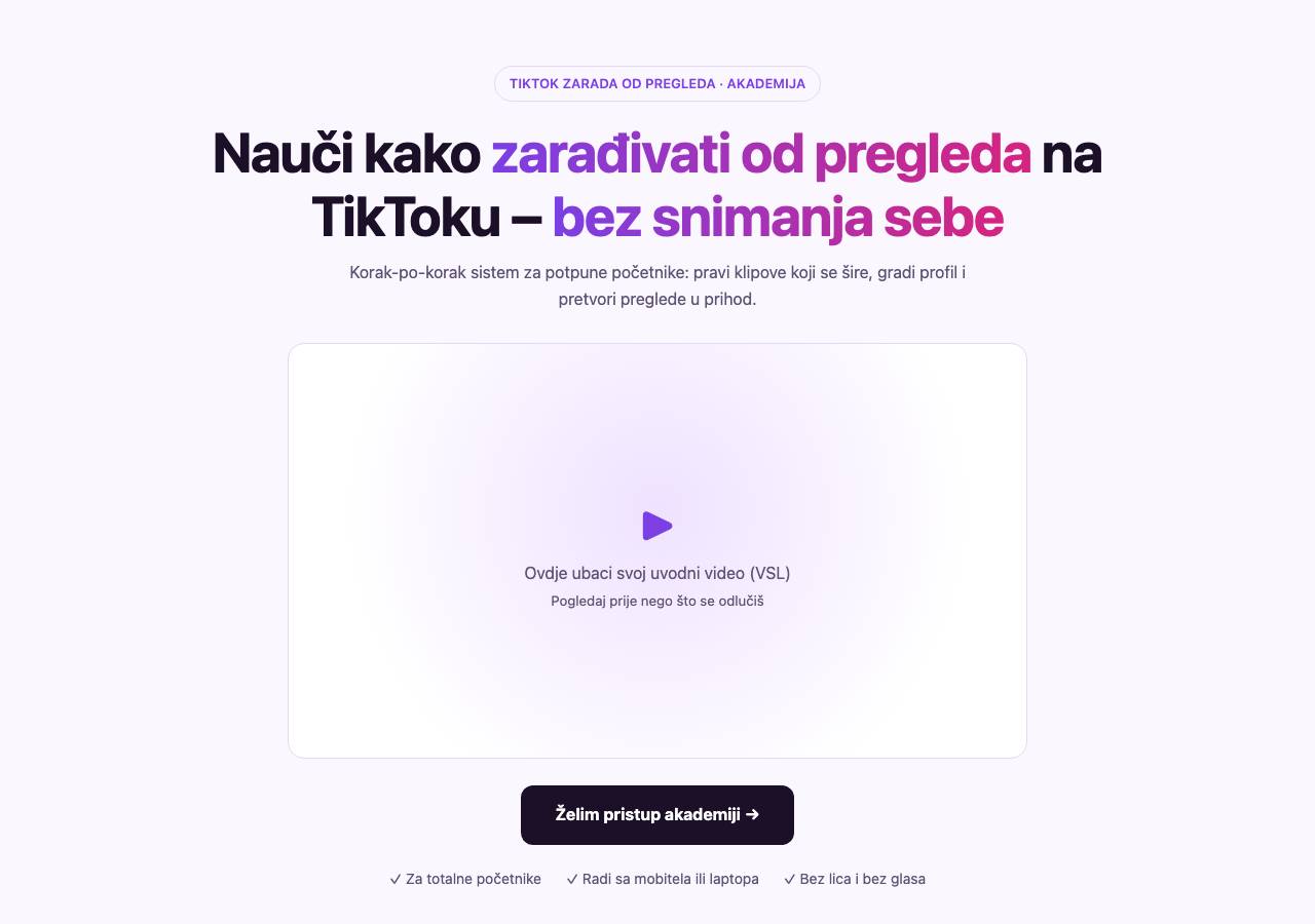 Screenshot of tiktokmonetizacija.com taken by the zone census on 2026-10-19