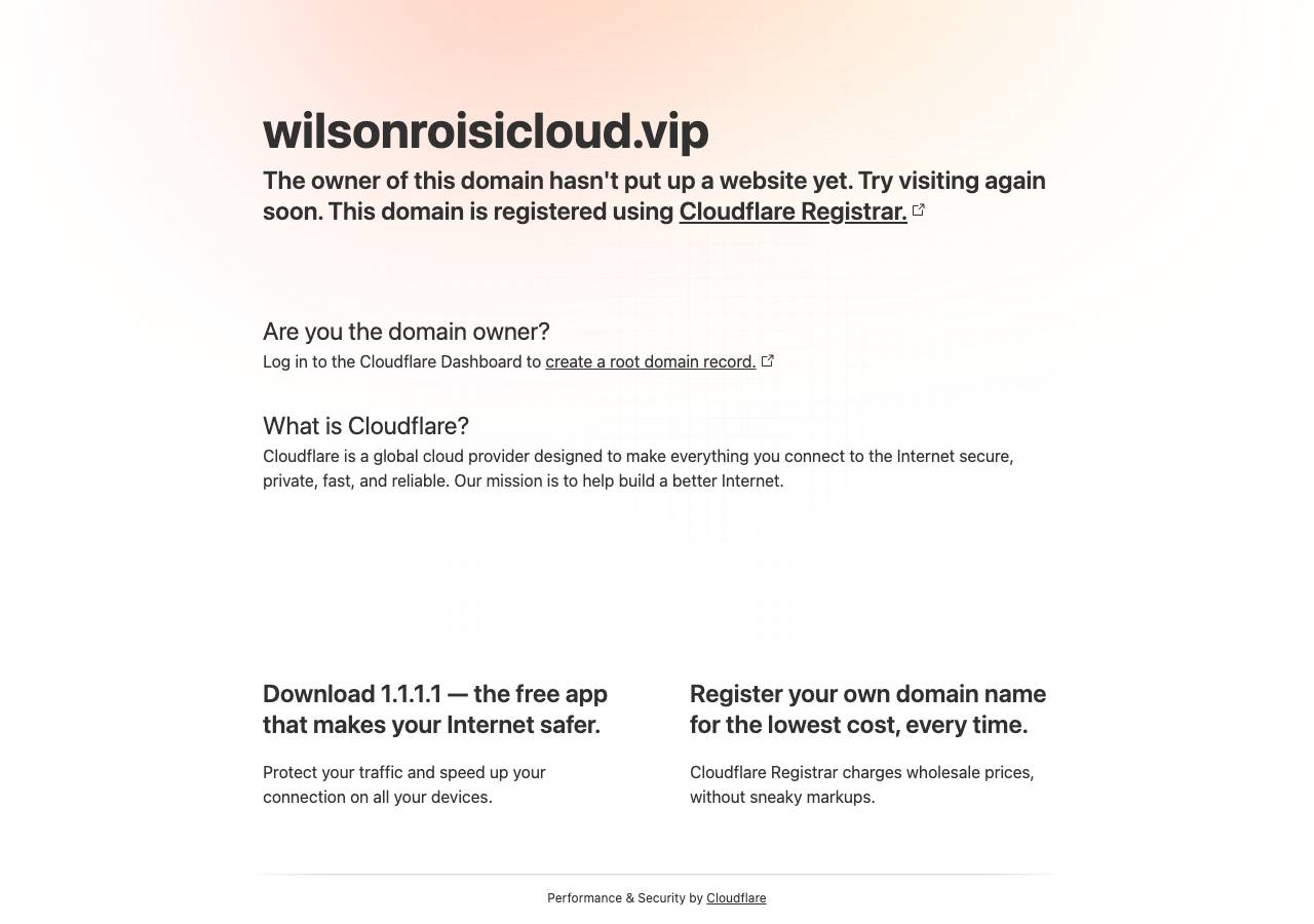 Screenshot of wilsonroisicloud.vip taken by the zone census on 2026-10-19