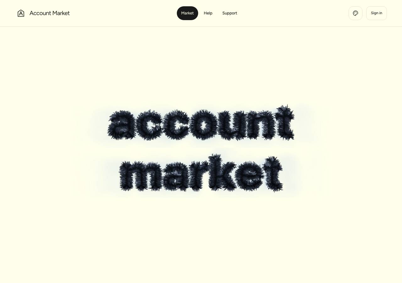 Screenshot of accountmarket.shop taken by the zone census on 2026-10-20