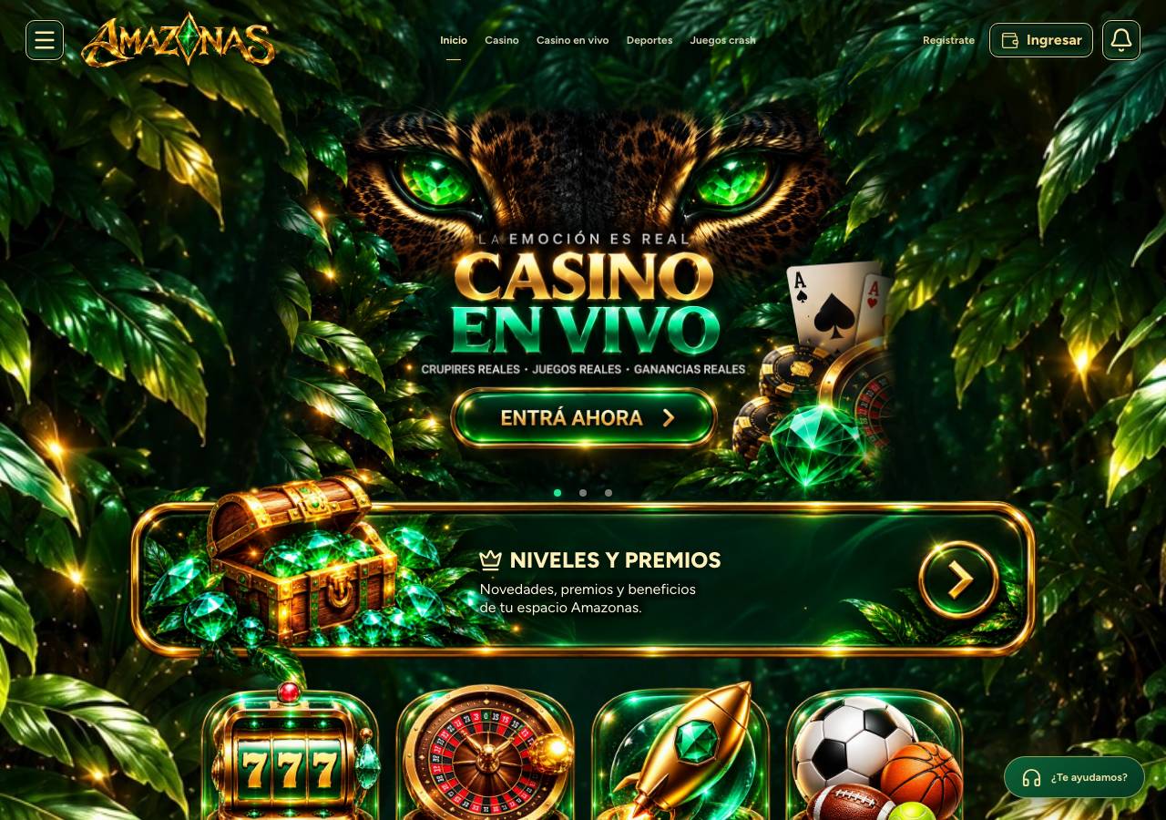 Screenshot of amazonas.club taken by the zone census on 2026-10-20