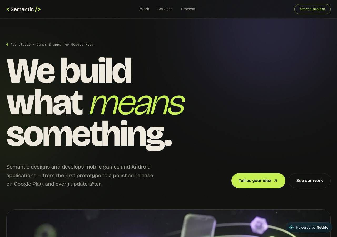 Screenshot of semantic.click taken by the zone census on 2026-10-20