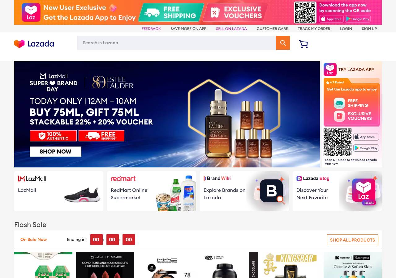Screenshot of lazadasingapure.app taken by the zone census on 2026-10-21