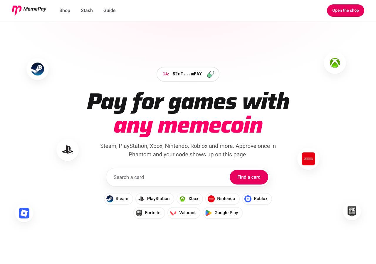 Screenshot of usememepay.xyz taken by the zone census on 2026-10-21