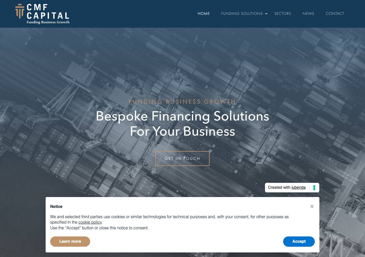 Screenshot of cmf-capital-finance.com taken by the zone census on 2026-10-22