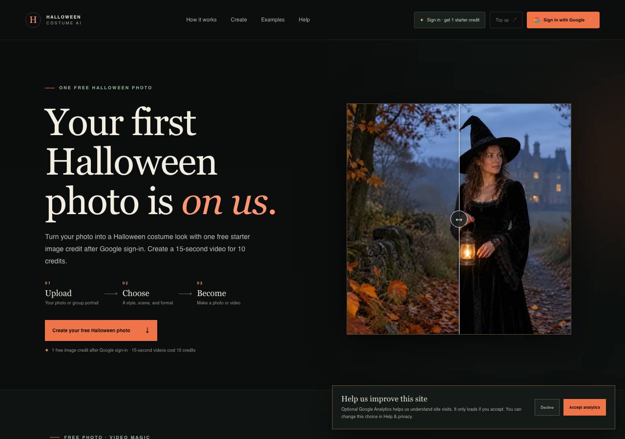 Screenshot of halloween-costumeai.fun taken by the zone census on 2026-10-22