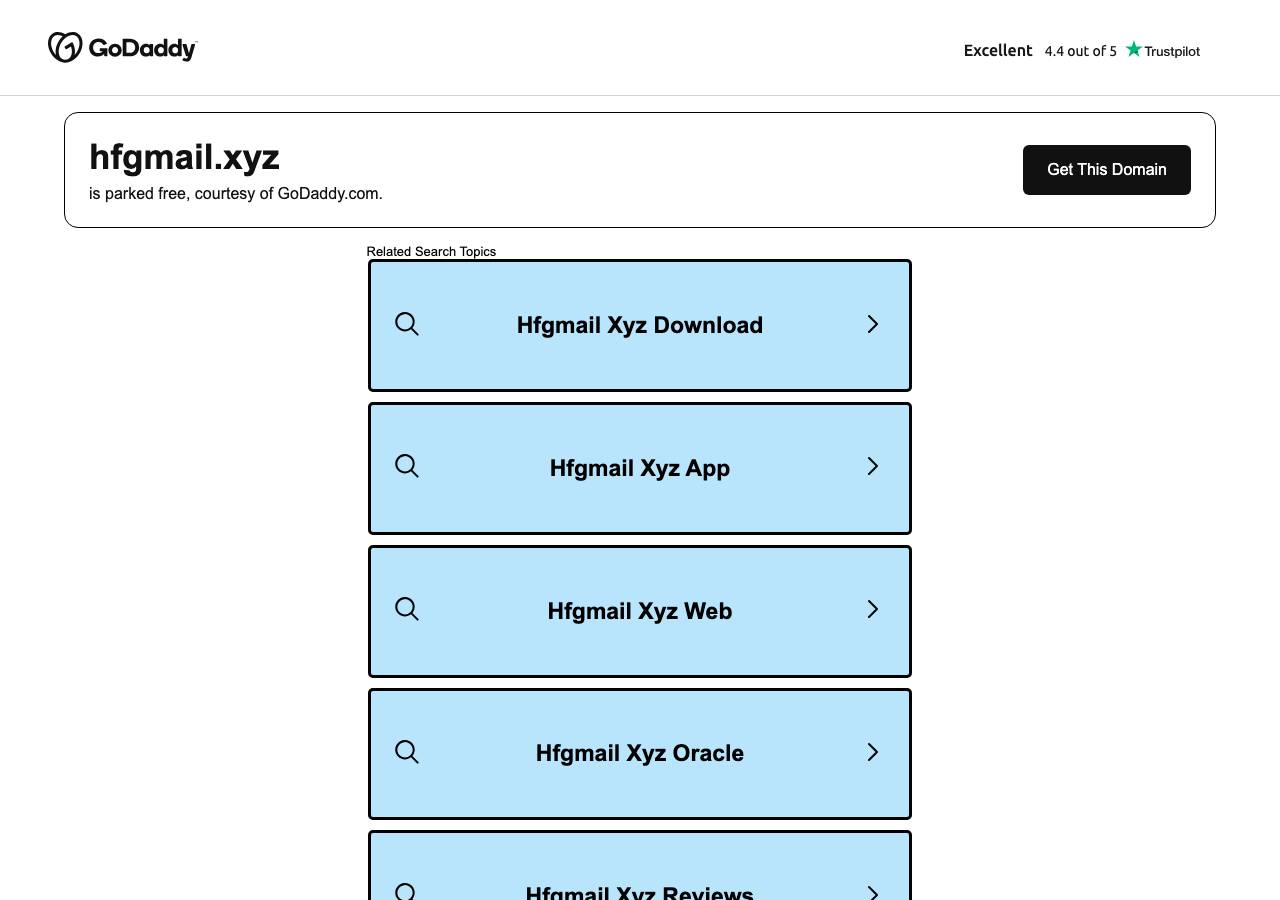 Screenshot of hfgmail.xyz taken by the zone census on 2026-10-22