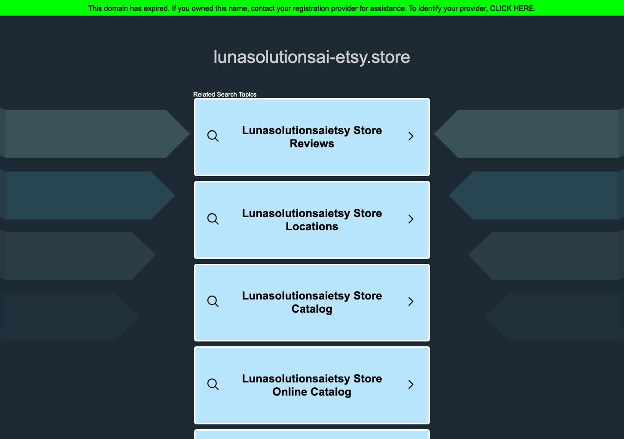 Screenshot of lunasolutionsai-etsy.store taken by the zone census on 2026-10-22