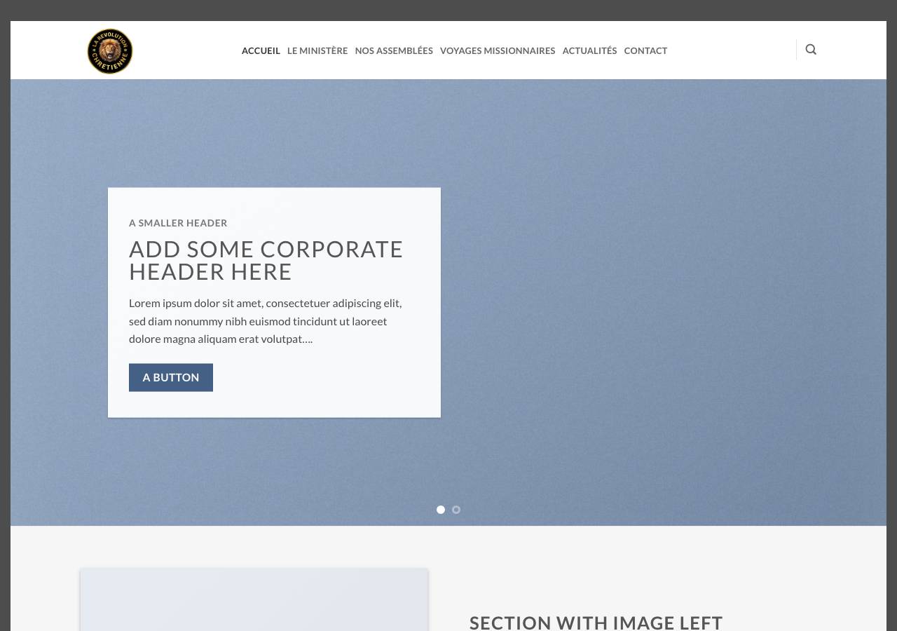 Screenshot of revolutionchretienne.org taken by the zone census on 2026-10-22
