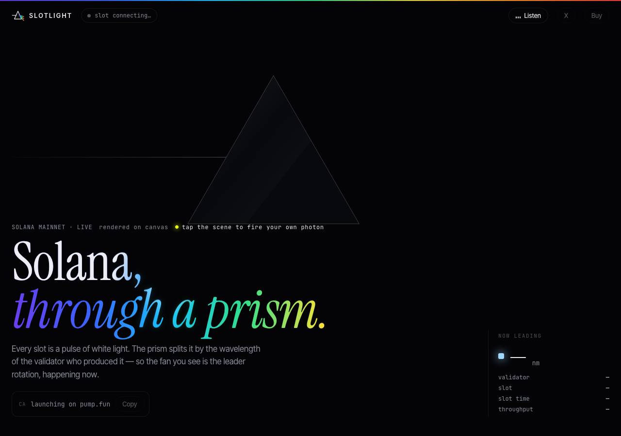 Screenshot of slotlight.xyz taken by the zone census on 2026-10-22