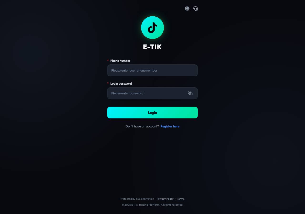 Screenshot of tiktokpk.xyz taken by the zone census on 2026-10-22