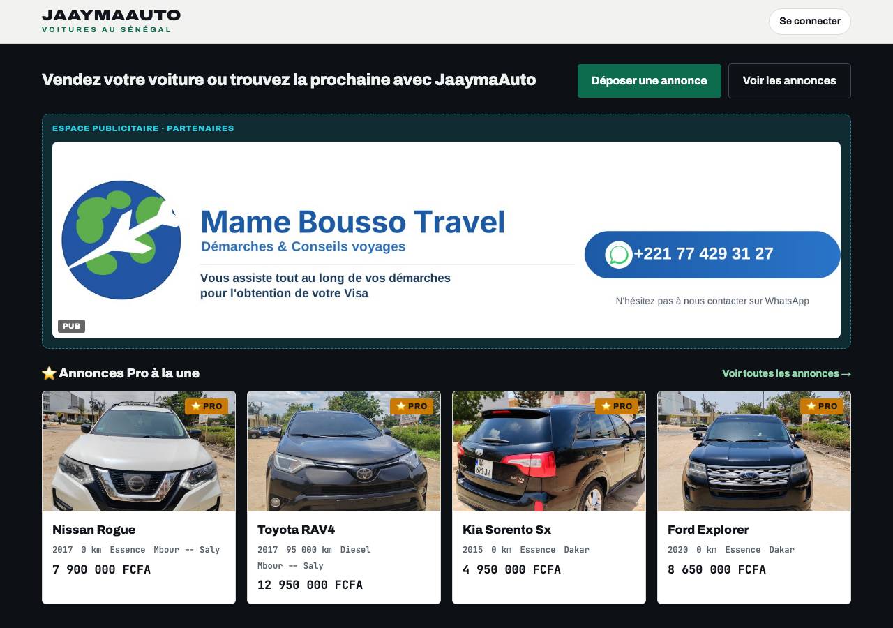 Screenshot of jaaymaauto.autos taken by the zone census on 2026-10-23