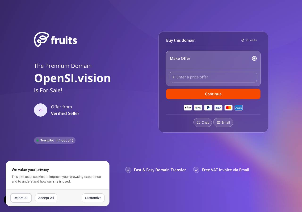 Screenshot of opensi.vision taken by the zone census on 2026-10-23