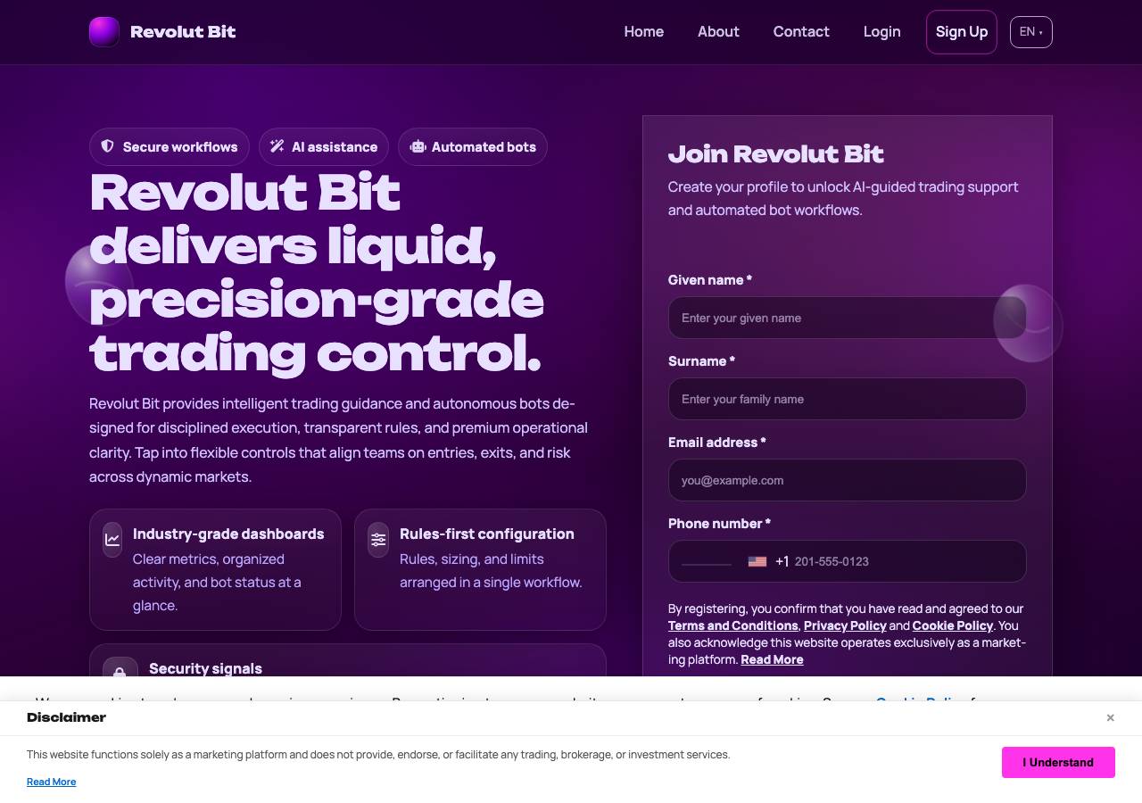 Screenshot of revolutbitplatform.shop taken by the zone census on 2026-10-23