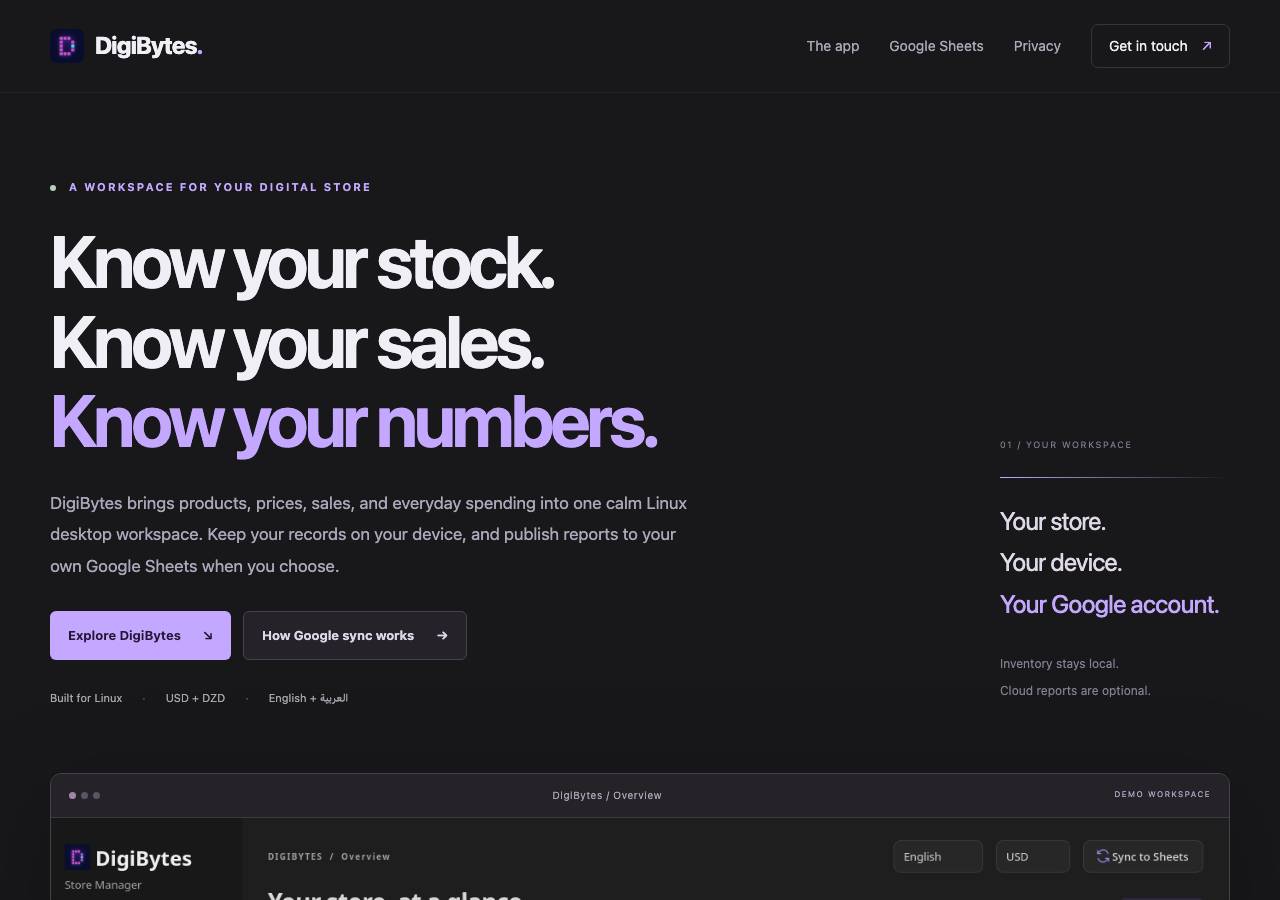 Screenshot of digibytes.ink taken by the zone census on 2026-10-24