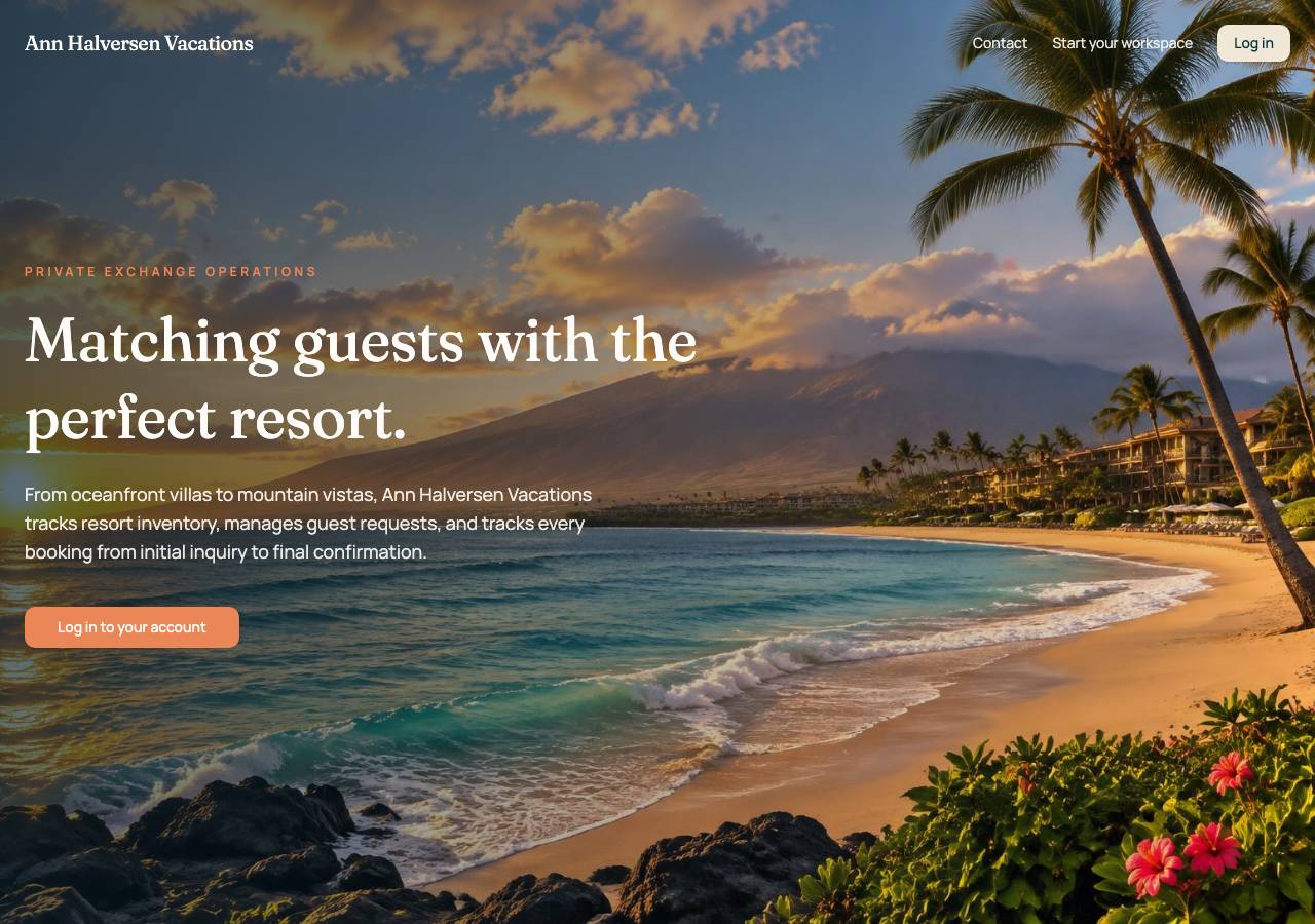 Screenshot of resortvacations.app taken by the zone census on 2026-10-24
