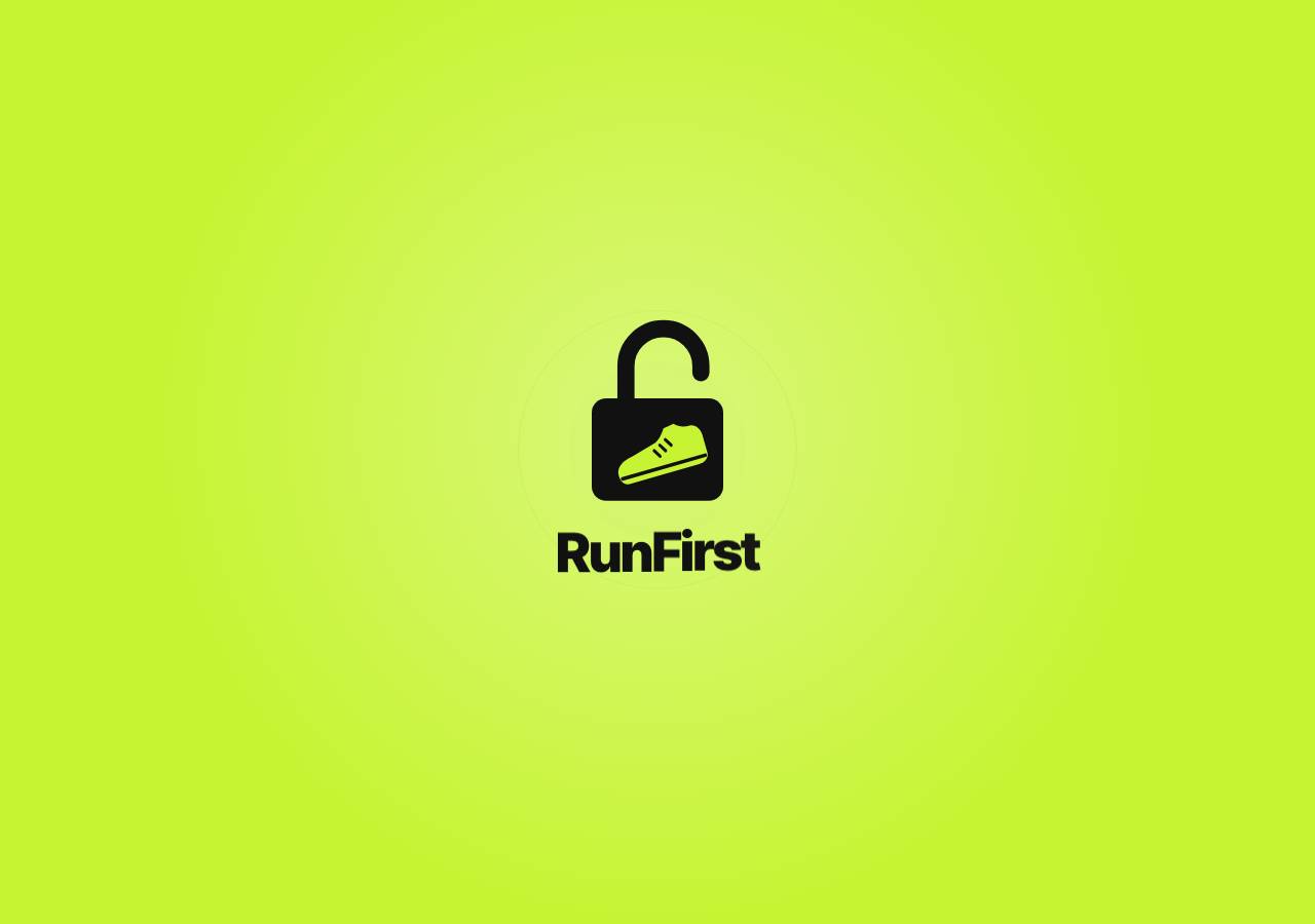 Screenshot of runfirst.fit taken by the zone census on 2026-10-24