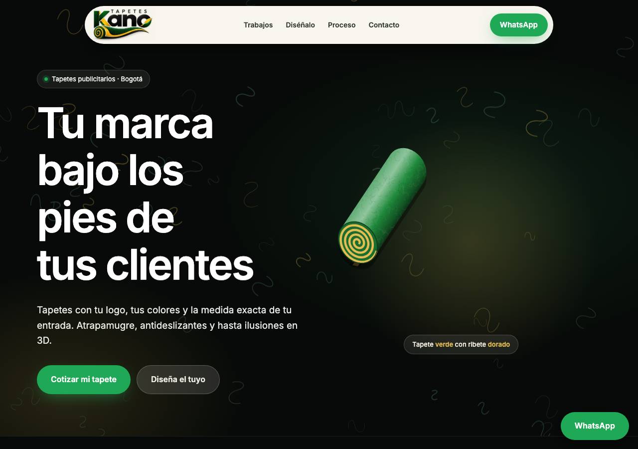 Screenshot of tapeteskano.shop taken by the zone census on 2026-10-24