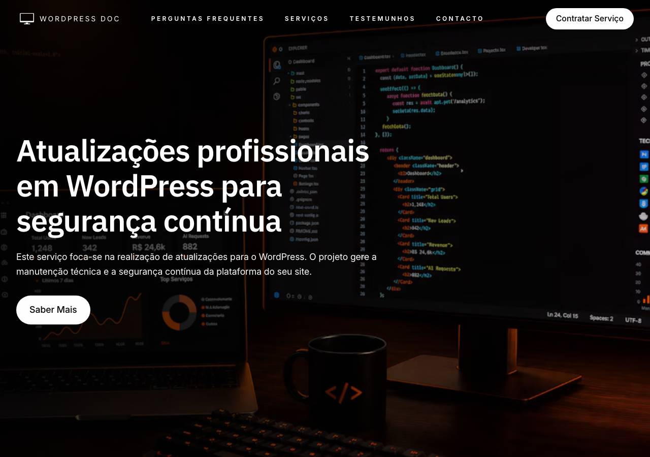 Screenshot of wordpress-doc.com taken by the zone census on 2026-10-24