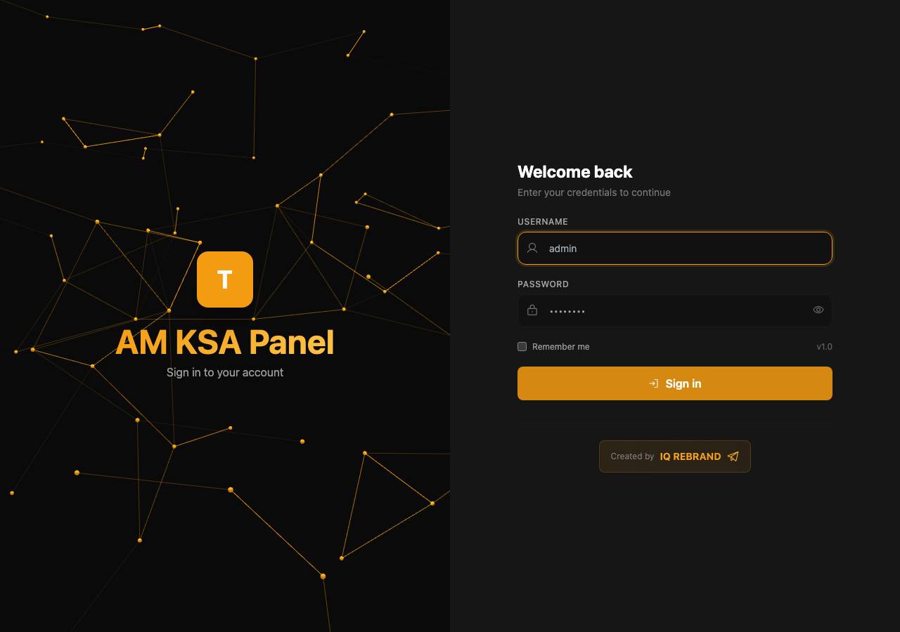 Screenshot of am-ksa.site taken by the zone census on 2026-10-25