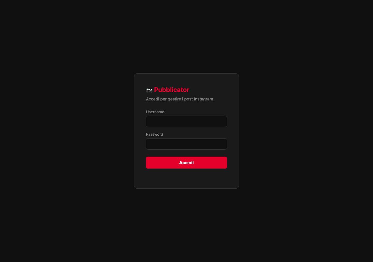 Screenshot of pubblicatore.download taken by the zone census on 2026-10-25