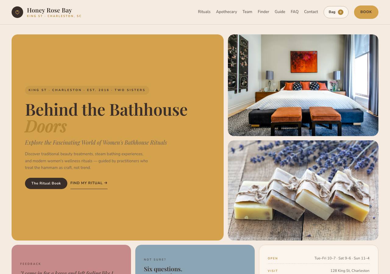 Screenshot of honeyrosebay.shop taken by the zone census on 2026-10-26