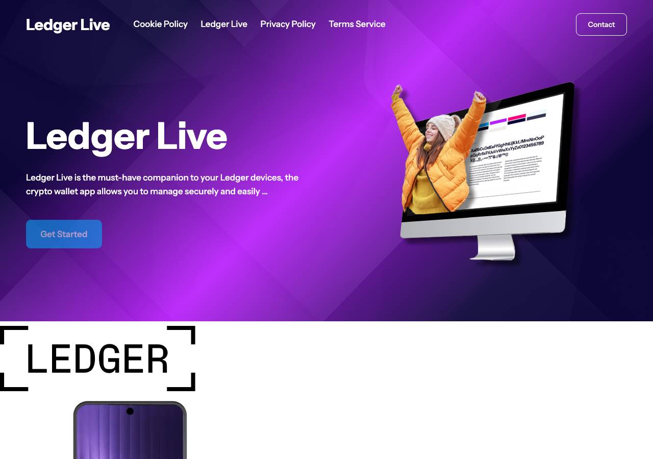 Screenshot of live-ledger.site taken by the zone census on 2026-10-26