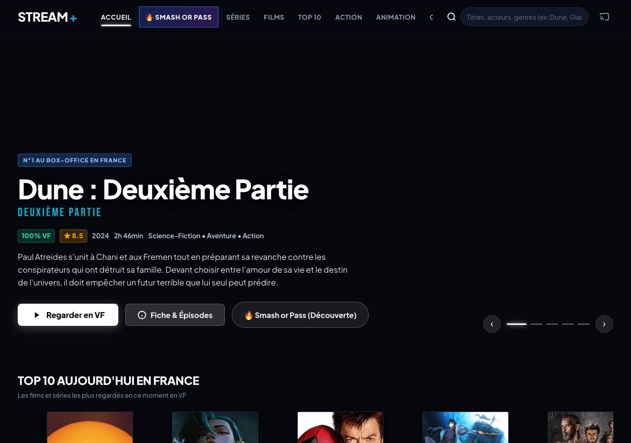 Screenshot of streamplus.store taken by the zone census on 2026-10-26