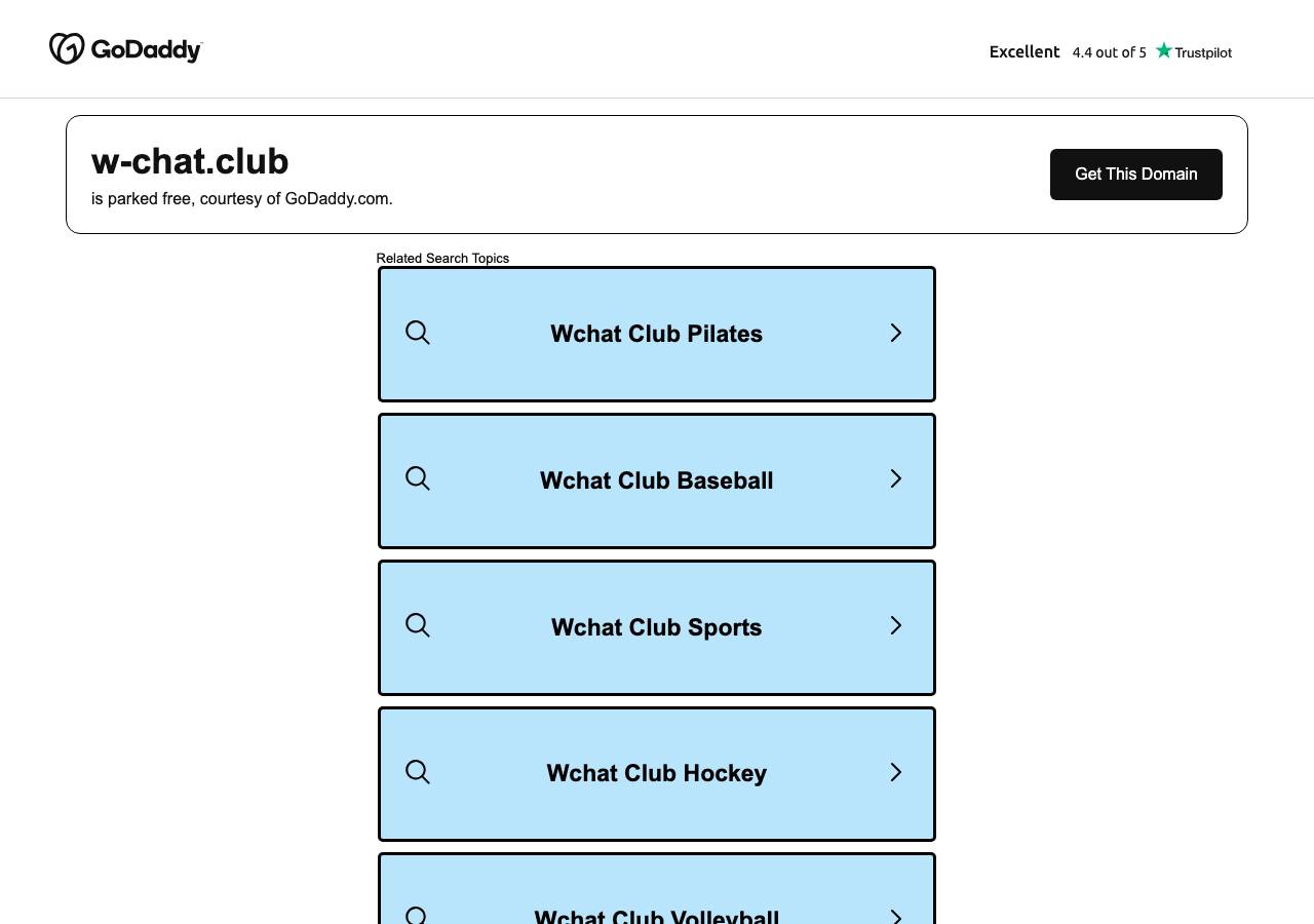 Screenshot of w-chat.club taken by the zone census on 2026-10-26