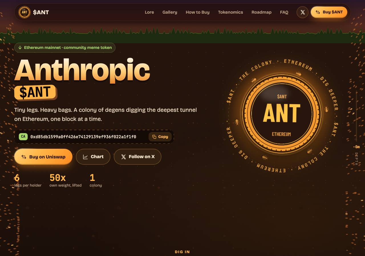 Screenshot of anthropic-ant.online taken by the zone census on 2026-10-27