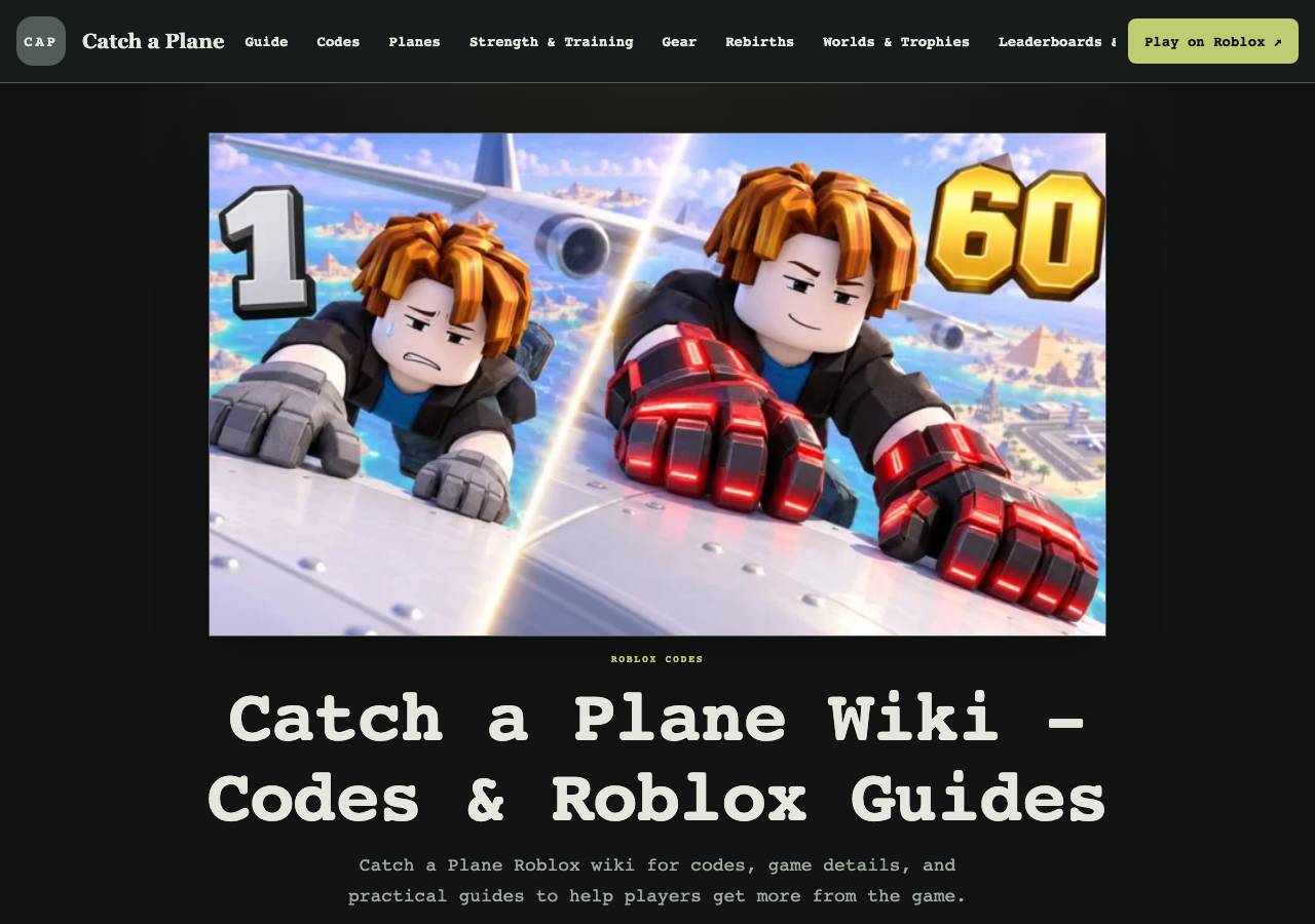 Screenshot of catch-a-plane-roblox.wiki taken by the zone census on 2026-10-27