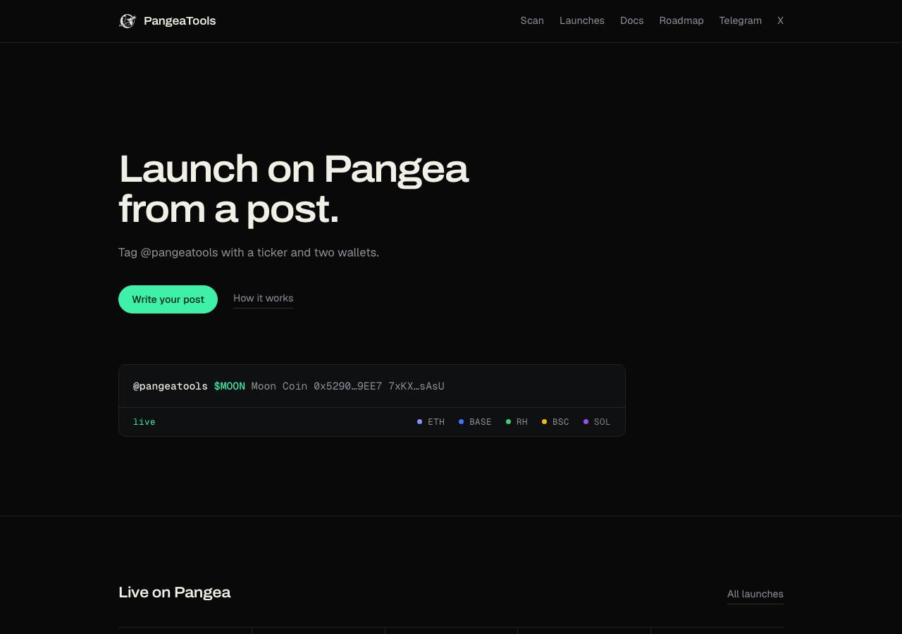 Screenshot of pangeatools.fun taken by the zone census on 2026-10-27