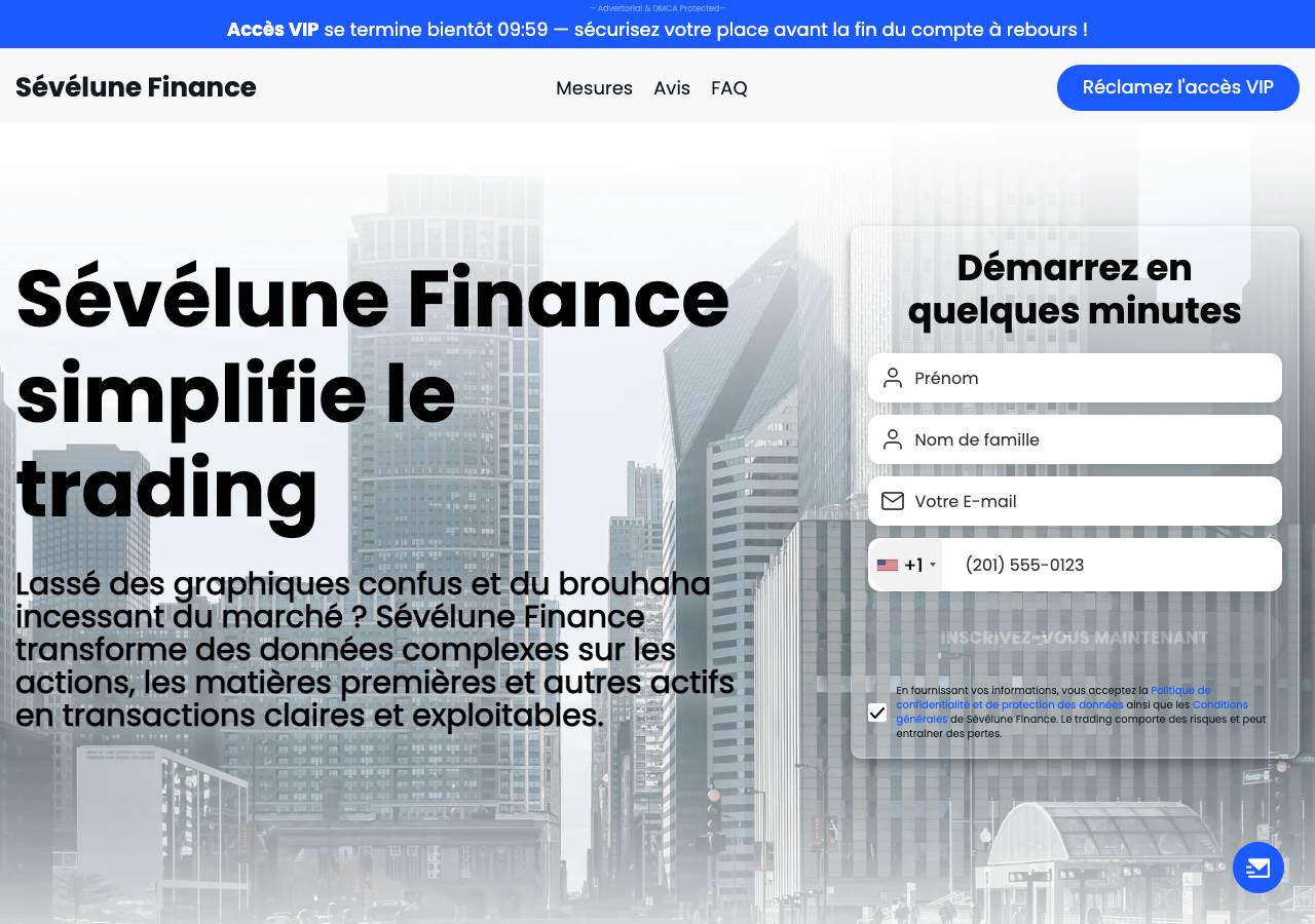 Screenshot of sevelune-finance-fr.top taken by the zone census on 2026-10-27