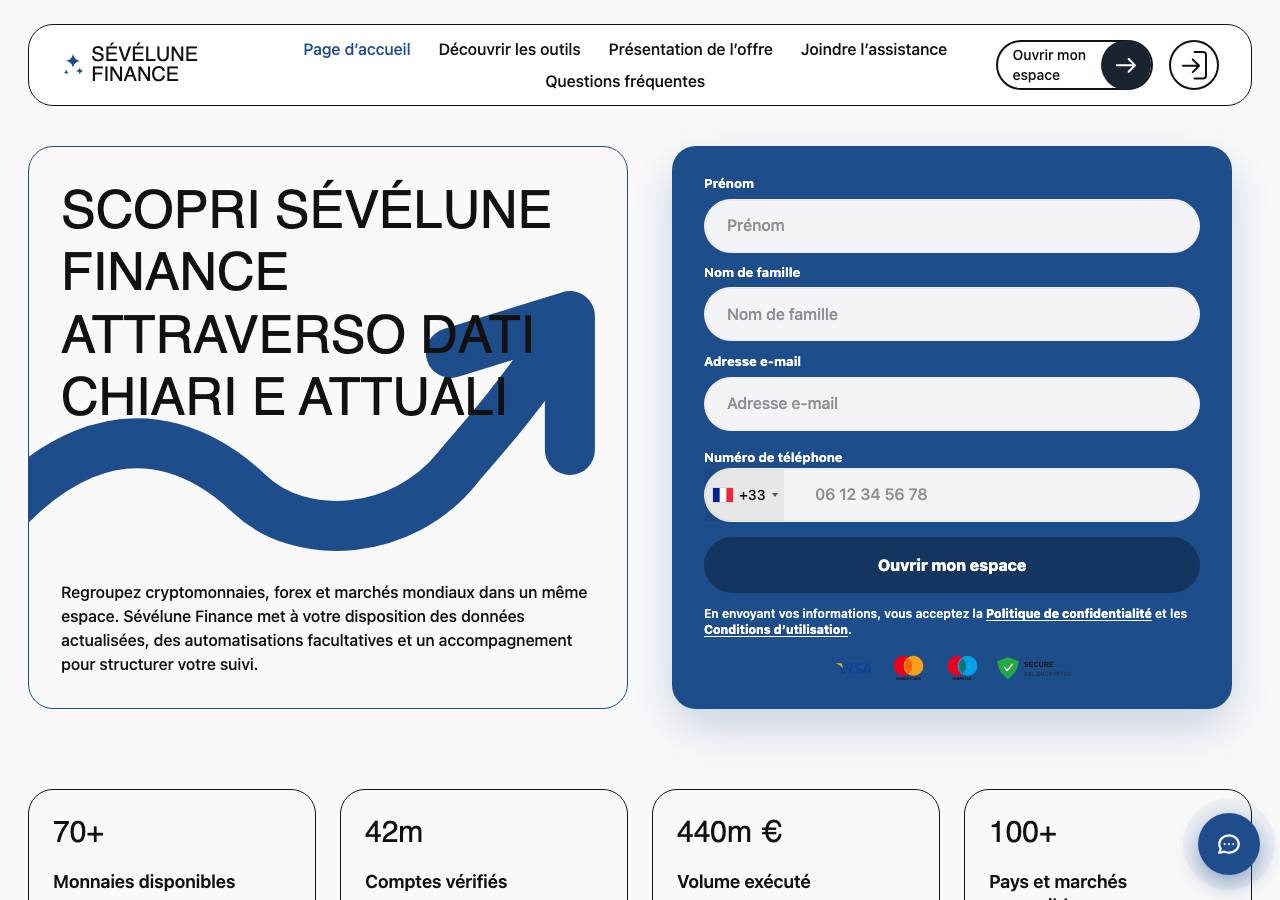 Screenshot of sevelune-finance.live taken by the zone census on 2026-10-27
