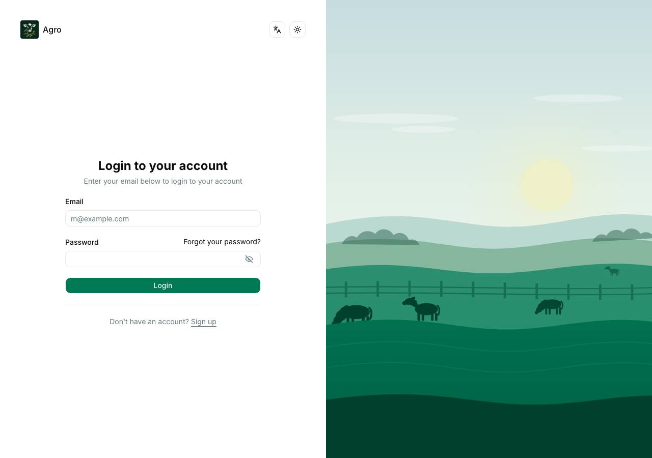 Screenshot of agroinc.xyz taken by the zone census on 2026-10-28