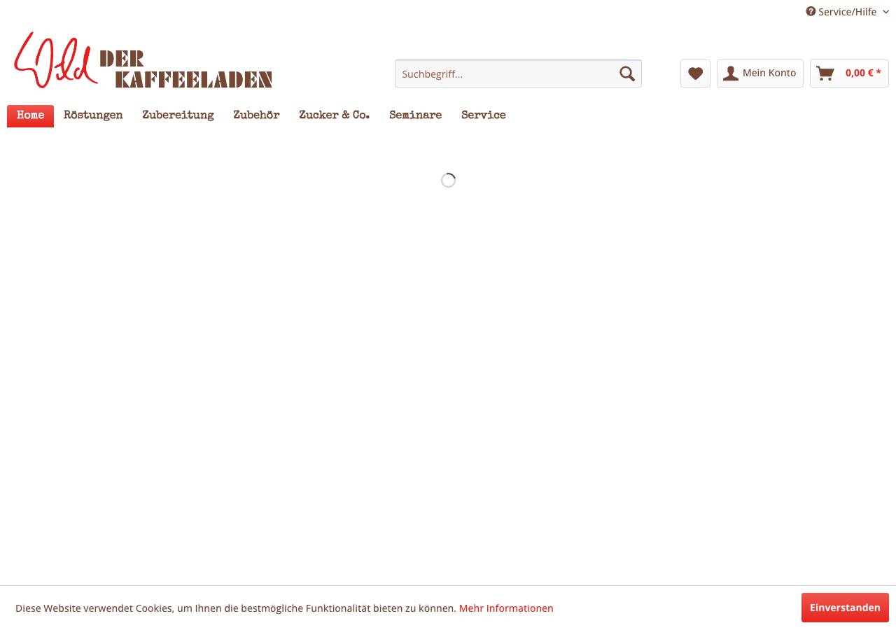 Screenshot of der-kaffeeladen.business taken by the zone census on 2026-10-28